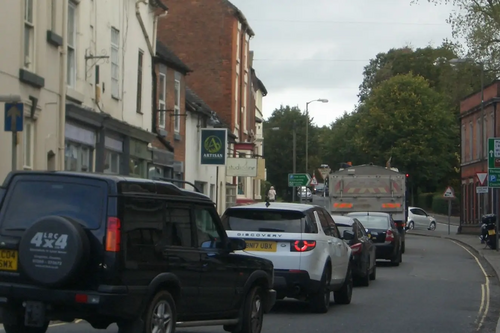 Traffic in St John St