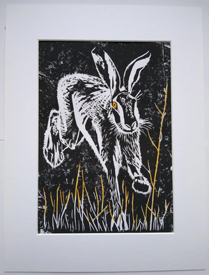 Hare print JD