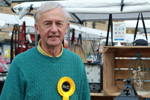 Robert Court at Bakewell market