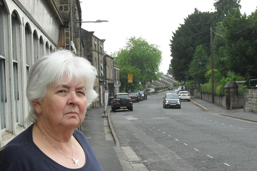 Sue Burfoot on Smedley Street