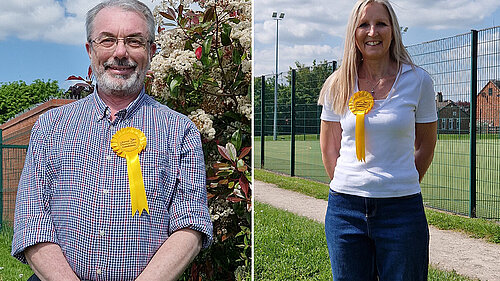 Lib Dems win 2 seats 