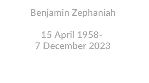 Benjamin Zephaniah