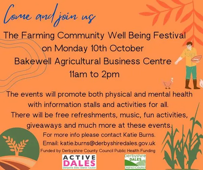 Bakewell wellbeing flyer