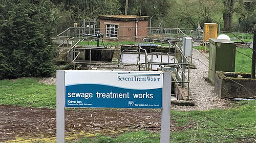 Kniveton Sewage works